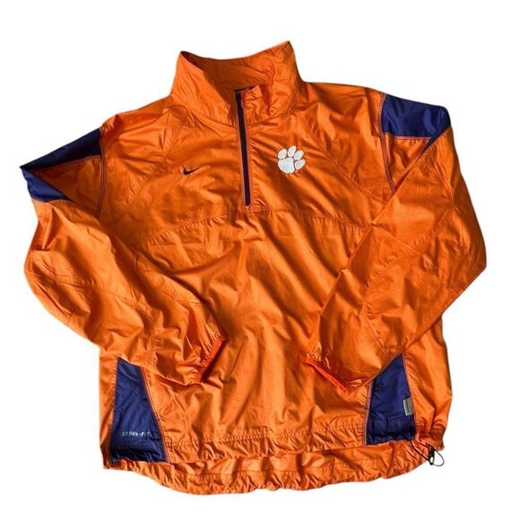 Nike Clemson Tigers Storm-FIT Pullover Quarter Zip Jacket - Size XL - Picture 1 of 11